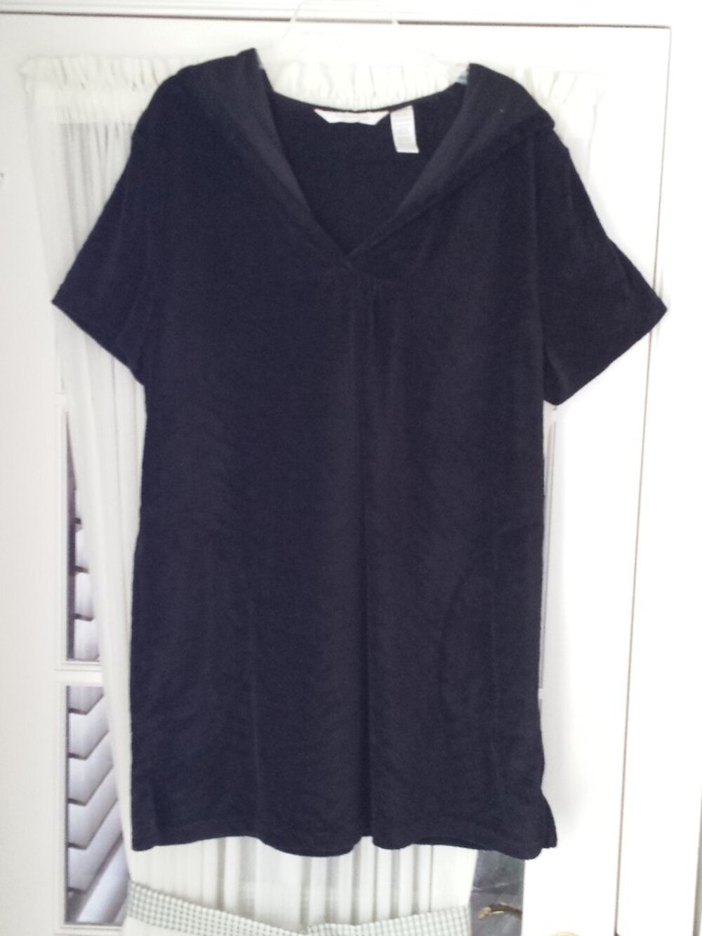 Terry Cloth Hooded Robe or Cover-Up